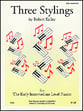 Three Styling piano sheet music cover